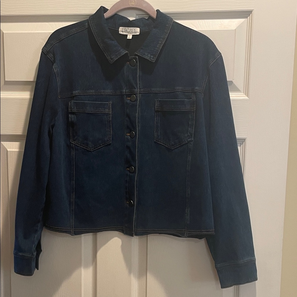 Escape Women's Dark Blue Jean Jacket